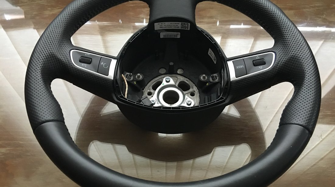 Vand volan AUDI S-line piele comenzi / airbag A3 A4 A5 A6 A8 S3 S4 S5 S6 S8