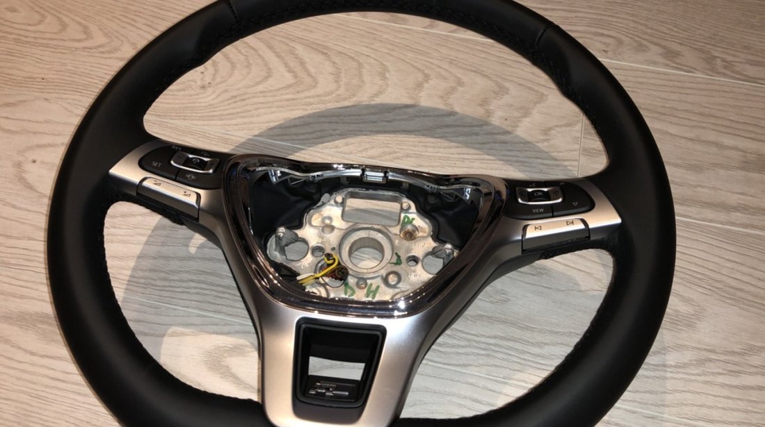 Vand volan tesit piele comenzi padele VW Touareg RLine 2018 Tiguan Golf 7 Passat