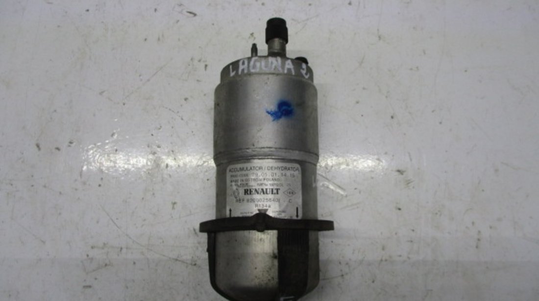 VAPORIZATOR / FILTRU DEZHIDRATOR / USCATOR AC 8200025640 RENAULT LAGUNA 2 FAB. 2001 – 2007 ⭐⭐⭐⭐⭐