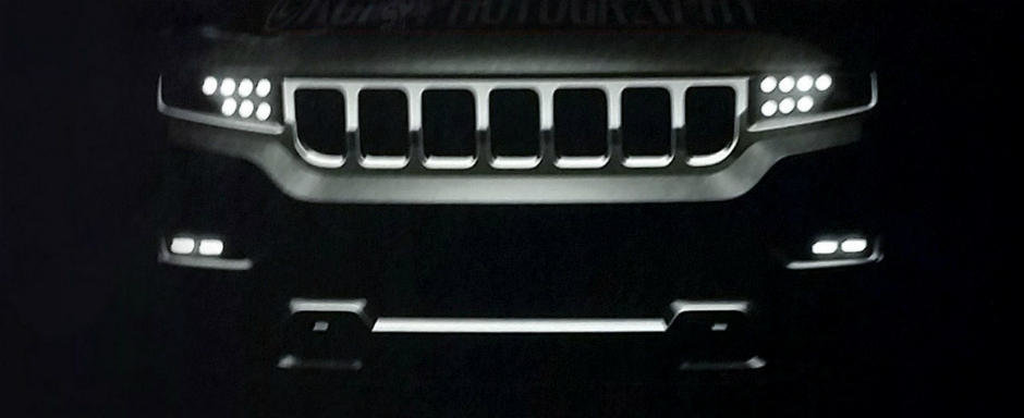 Varful de lance al americanilor de la Jeep dezvelit inainte de vreme. Se numeste Grand Wagoneer si vine in 2019