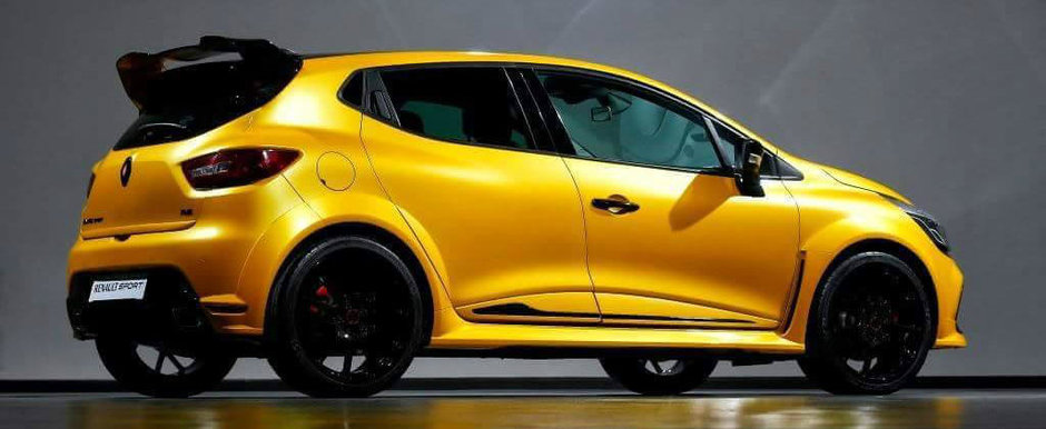 Varianta hardcore a lui Clio RS, dezvaluita inainte de prezentarea oficiala. Curios cum arata noul hot hatch? Varianta hardcore a lui Clio RS, dezvaluita inainte de prezentarea oficiala. Curios cum arata noul hot hatch?