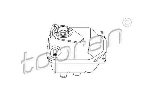 Vas de expansiune, racire AUDI A6 Avant (4A, C4) (1994 - 1997) TOPRAN 103 727 piesa NOUA