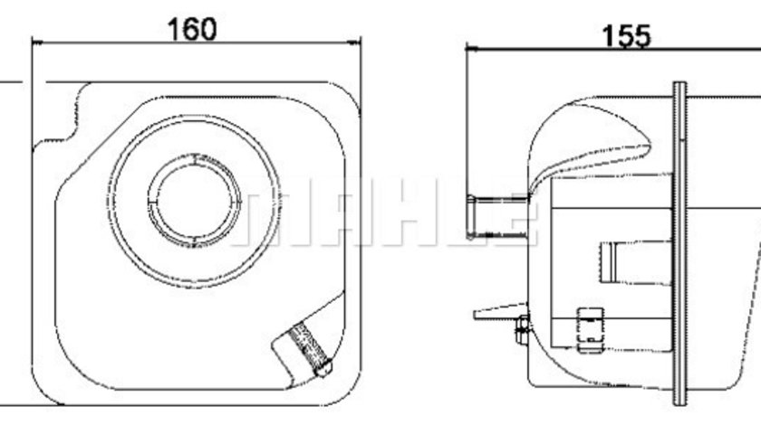 Vas de expansiune, racire (CRT28000S BEH MAH) VOLVO