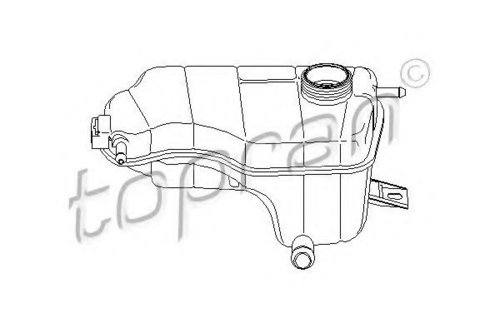 Vas de expansiune, racire FORD FIESTA IV (JA, JB) (1995 - 2002) TOPRAN 301 897 piesa NOUA