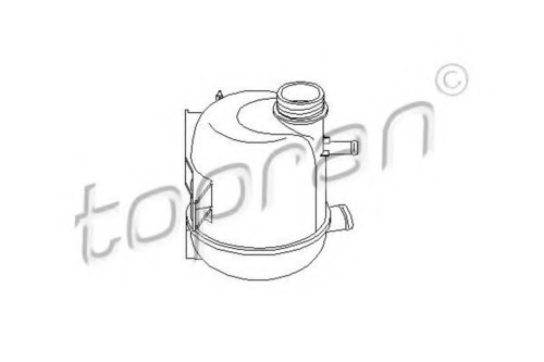 Vas de expansiune, racire RENAULT SYMBOL II (LU1/2) (2008 - 2013) TOPRAN 700 339 piesa NOUA