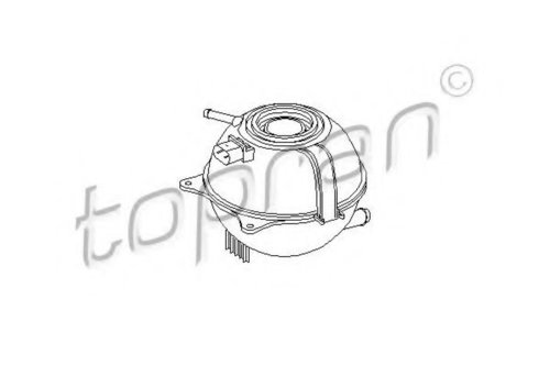 Vas de expansiune, racire SEAT CORDOBA (6L2) (2002 - 2009) TOPRAN 109 342 piesa NOUA