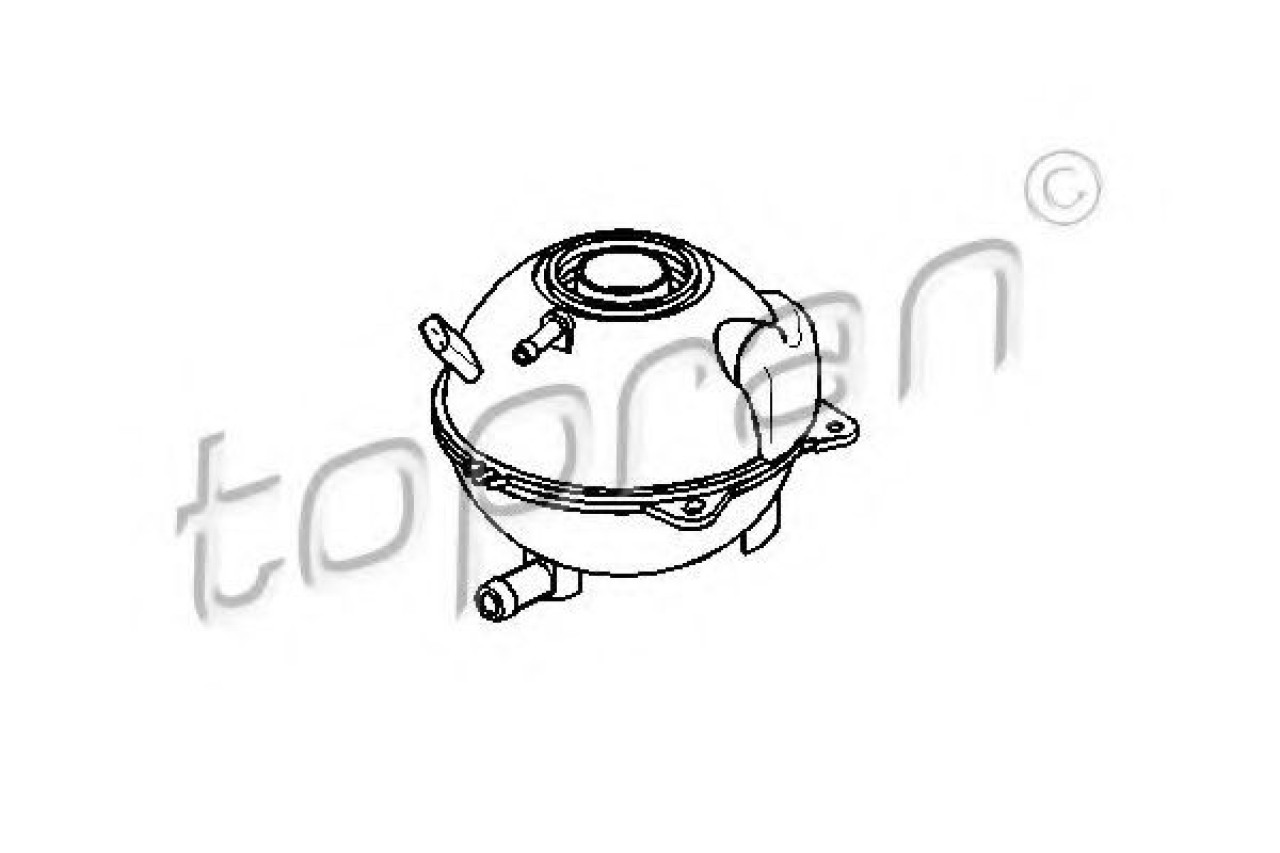 Vas de expansiune, racire VW LT II bus (2DB, 2DE, 2DK) (1996 - 2006) TOPRAN 109 341 piesa NOUA