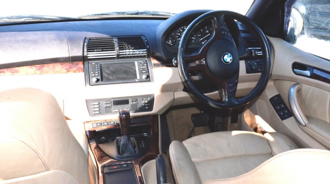 Vas expansiune apa BMW X5 E53 NFL 184cp M57 2003 Automat Negru Anglia Volan Dr. Uk.