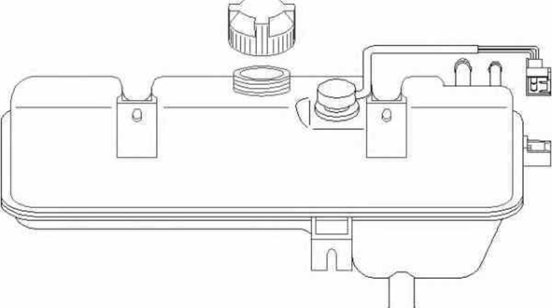 Vas expansiune lichid racire CITROËN JUMPER bus 230P TOPRAN 722 291