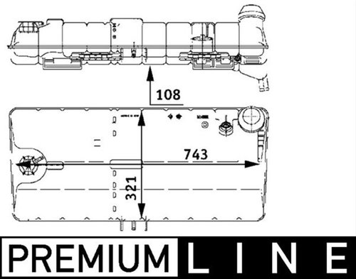 Vas Expansiune Mahle Behr Man CRT 47 000P