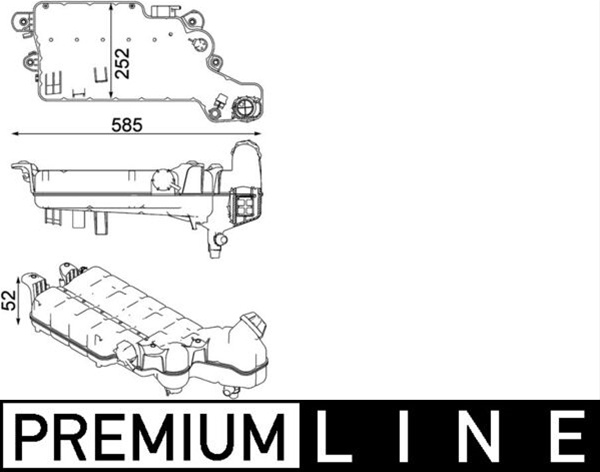Vas Expansiune Mahle Behr Man CRT 99 000P