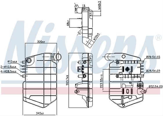 Vas Expansiune Nissens Daf 996032