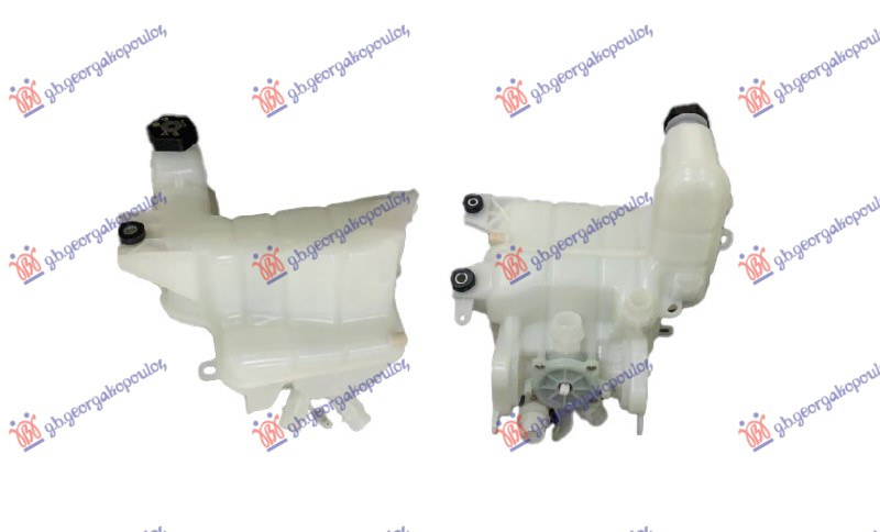 VAS EXPANSIUNE, PARTEA FRONTALA, TESLA MODEL 3 17-23, COD OE 1097015-00, 1097015-00-M