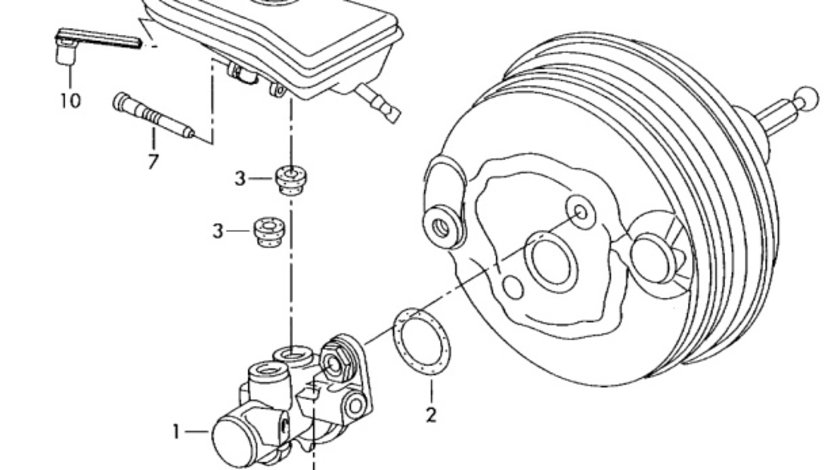 Vas lichid 8E0611301C Audi A4 B6 Sedan 2003 1.8T AVJ OEM 8E0611301C