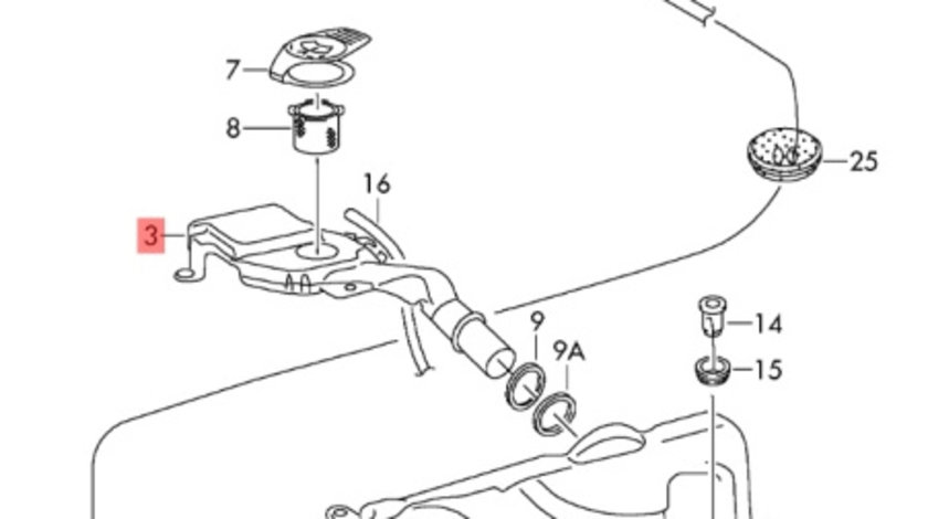 Vas lichid parbriz Audi A4 B8 (8K) Avant 2011 2.0 TDI OEM 8T1955463B