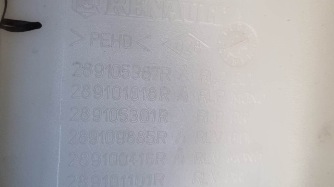 Vas lichid parbriz Renault Grand Scénic III 1.4 16V cod piesa : 289105387R