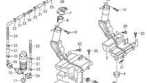 Vas lichid parbriz Volkswagen Passat B7 (365) Vari...