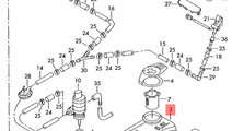 Vas lichid spalatoare parbriz VW Golf 4 2001 2002 ...