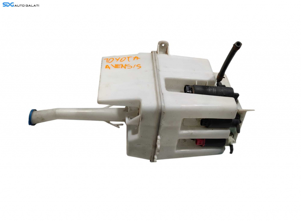 Vas Stropgel Rezervor Lichid Parbriz Spalatoare Faruri cu Locas Pentru Trei Motoras Toyota Avensis T25 2003 - 2009 (Motorasele NU Sunt Incluse in PRET) [L5151]