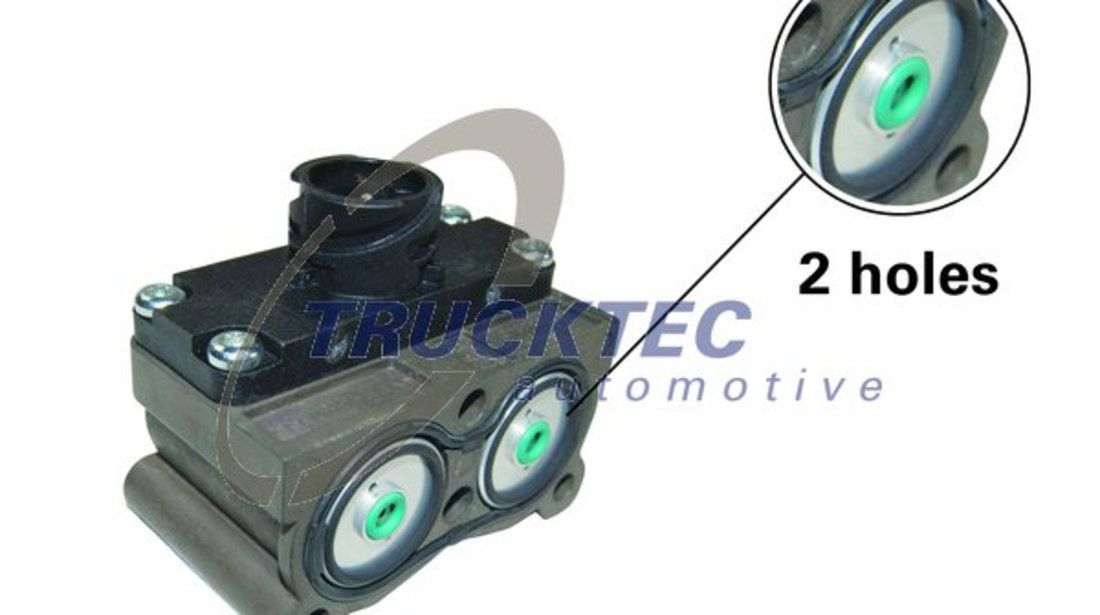 Ventil magnetic, cilindru cuplare (0124378 TRUCKTEC) MERCEDES-BENZ