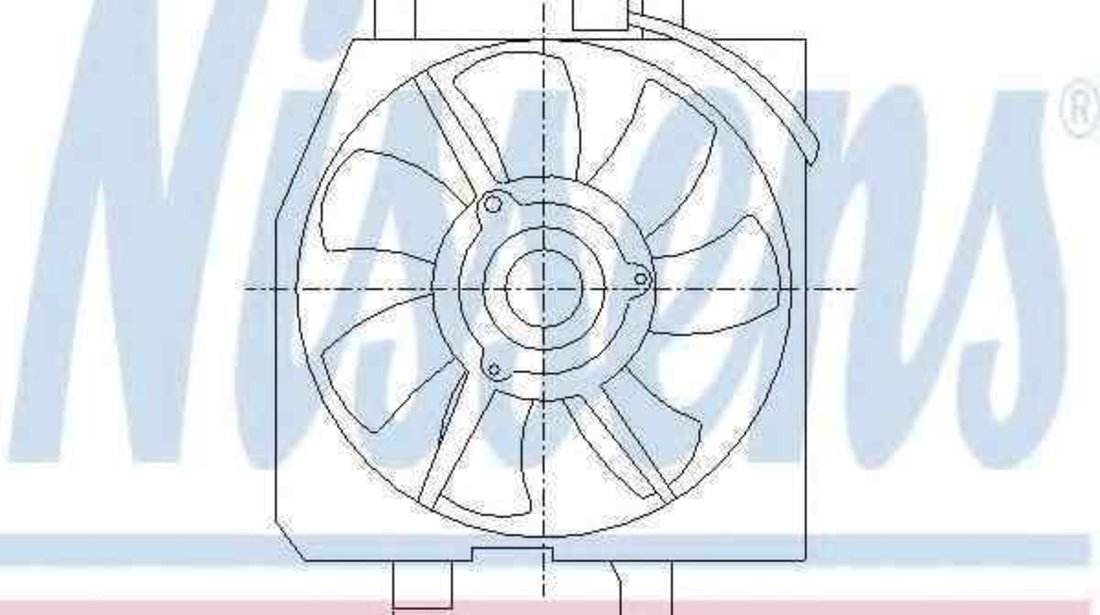 ventilator,aer conditionat MAZDA PREMACY (CP) NISSENS 85275