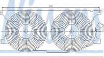 Ventilator,aer conditionat MERCEDES M-CLASS (W163)...