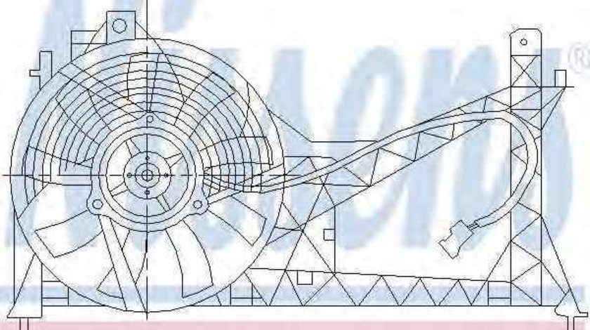 ventilator,aer conditionat ROVER 45 (RT) NISSENS 85445