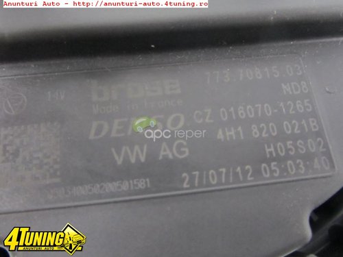 Ventilator aeroterma Audi A8 S8 4H original cod 4H1820021B