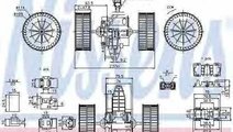 Ventilator aeroterma interior habitaclu BMW 6 Cabr...