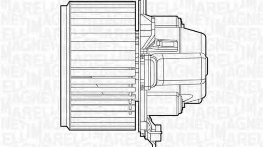 Ventilator aeroterma interior habitaclu FIAT STILO Multi Wagon 192 MAGNETI MARELLI 069412510010