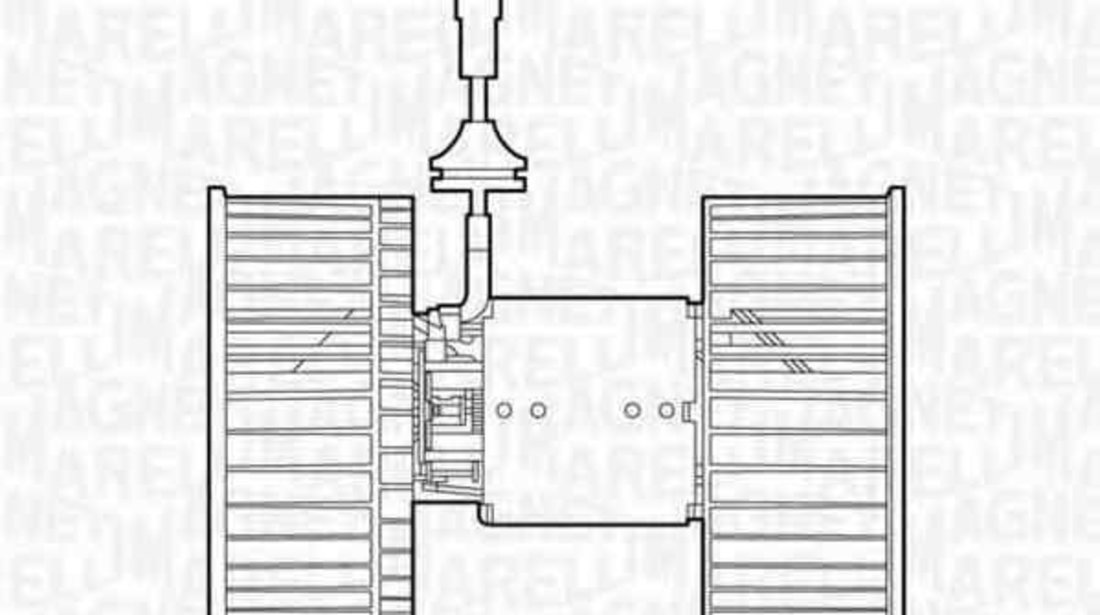 Ventilator aeroterma interior habitaclu IVECO Stralis MAGNETI MARELLI 069412534010