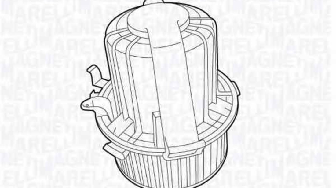 Ventilator aeroterma interior habitaclu PEUGEOT 407 6D MAGNETI MARELLI 069412710010