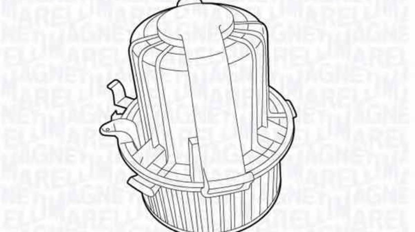 Ventilator aeroterma interior habitaclu PEUGEOT 407 6D MAGNETI MARELLI 069412710010