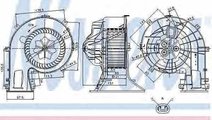 Ventilator aeroterma interior habitaclu SAAB 9-3 c...