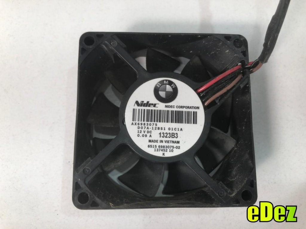 Ventilator amplificator sunet BMW Seria 6 (2010->) [F13, F06] 6983075