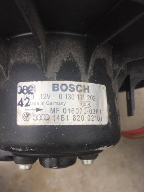 VENTILATOR AUDI A6 4B1820021B / 01301112024B1820021B / 0130111202