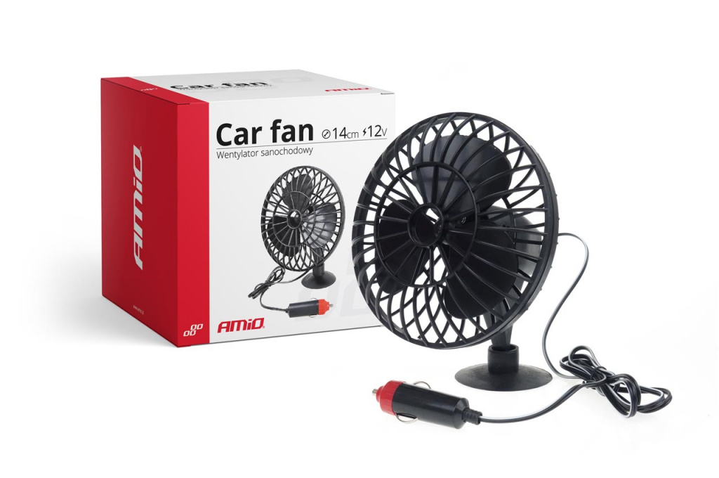 Ventilator Auto Cu Aspiratie Minifan 12v Amio 02235
