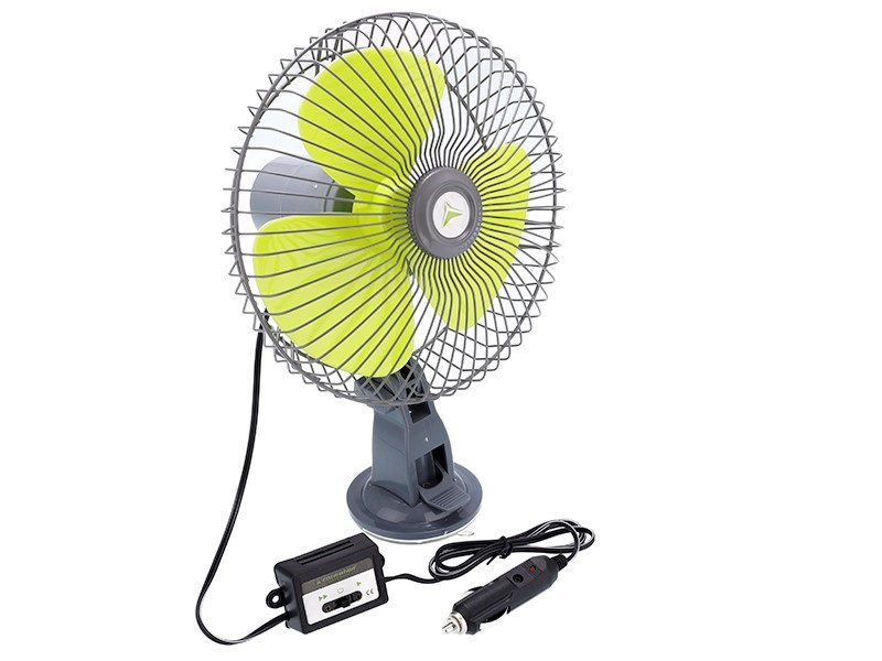 Ventilator Auto Rotativ 12V / 21W, Diametru 20 Cm, Montat Cu Ventuză Carmotion 86339