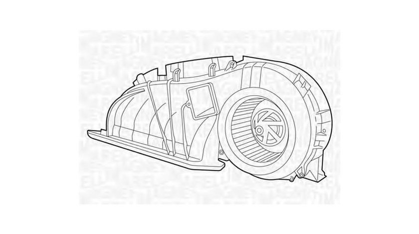 Ventilator bord Renault CLIO Mk II (BB0/1/2_, CB0/1/2_) 1998-2016 #2 069401324010