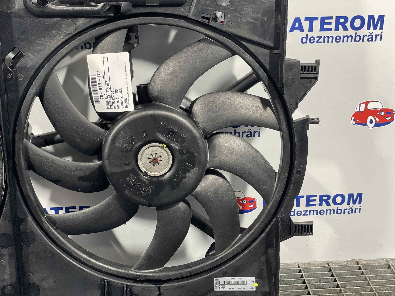 VENTILATOR CLIMA AUDI A4 2.0 TDI - (2012 2015)