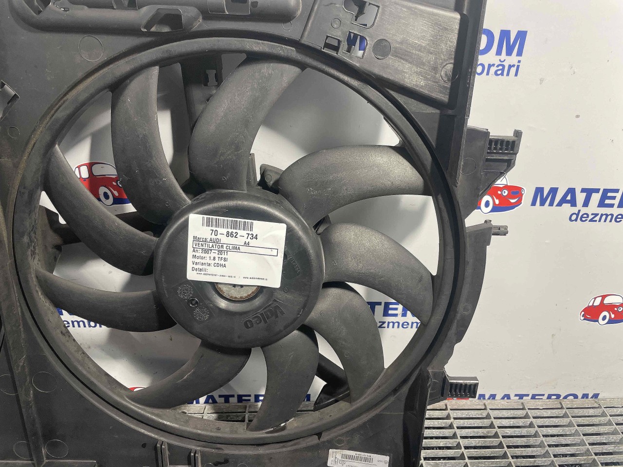 VENTILATOR CLIMA AUDI A4 A4 1.8 TFSI - (2007 2011)