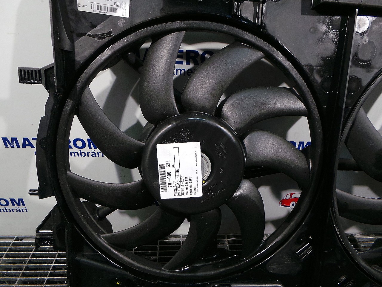 VENTILATOR CLIMA AUDI A4 A4 2.0 TDI - (2012 2015)