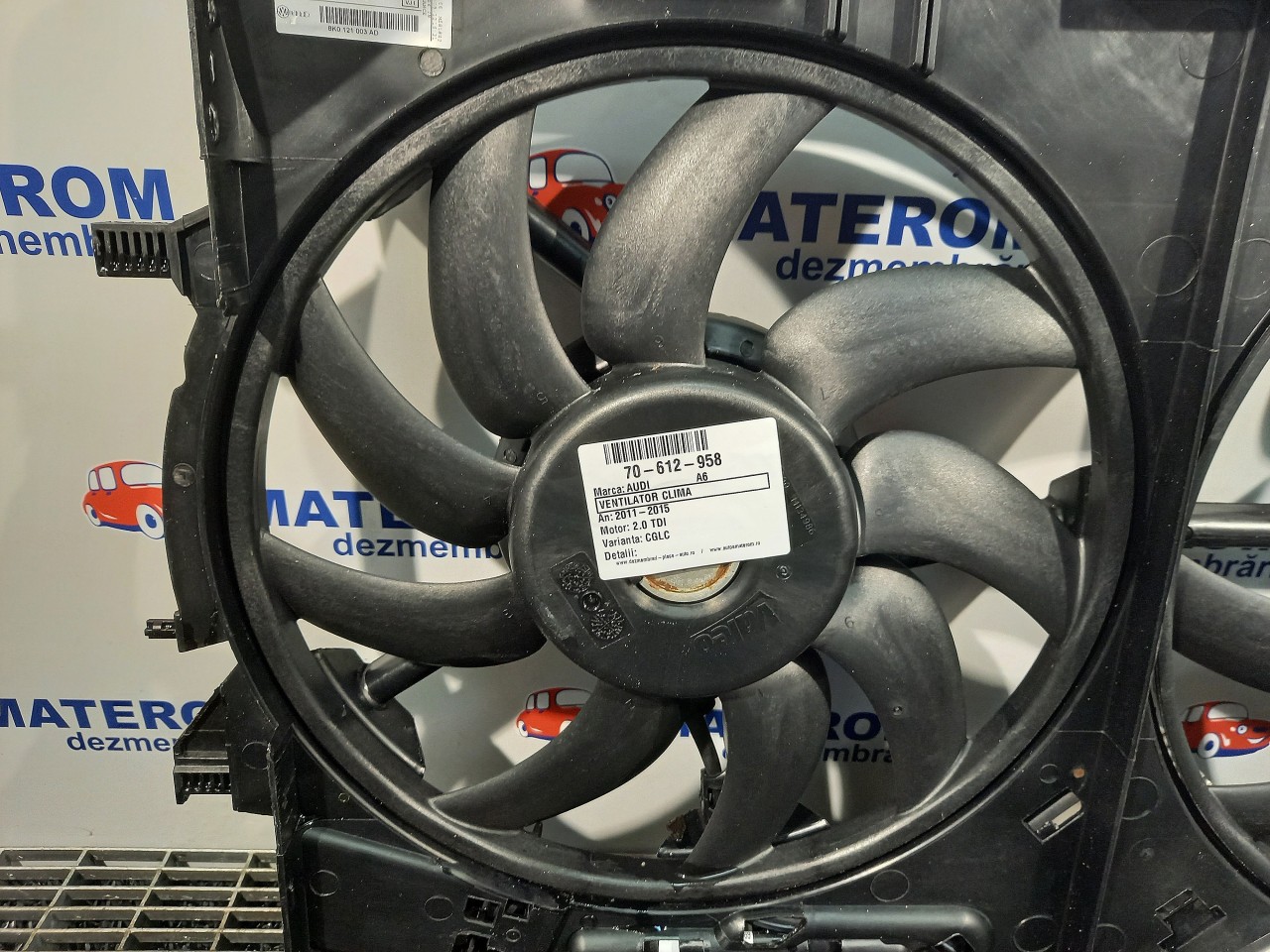 VENTILATOR CLIMA AUDI A6 A6 2.0 TDI - (2011 2015)