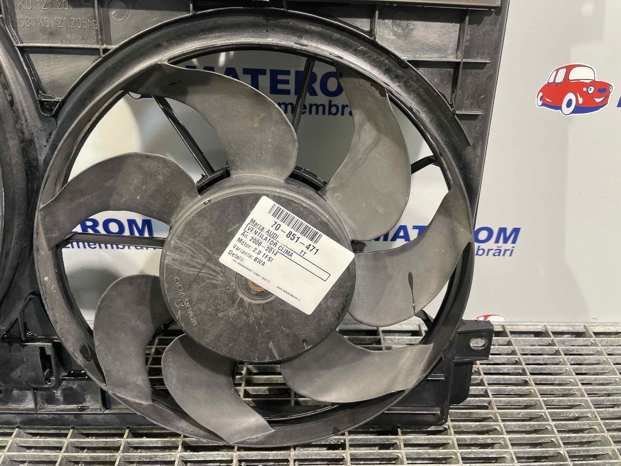 VENTILATOR CLIMA AUDI TT TT 2.0 TFSI - (2006 2014)