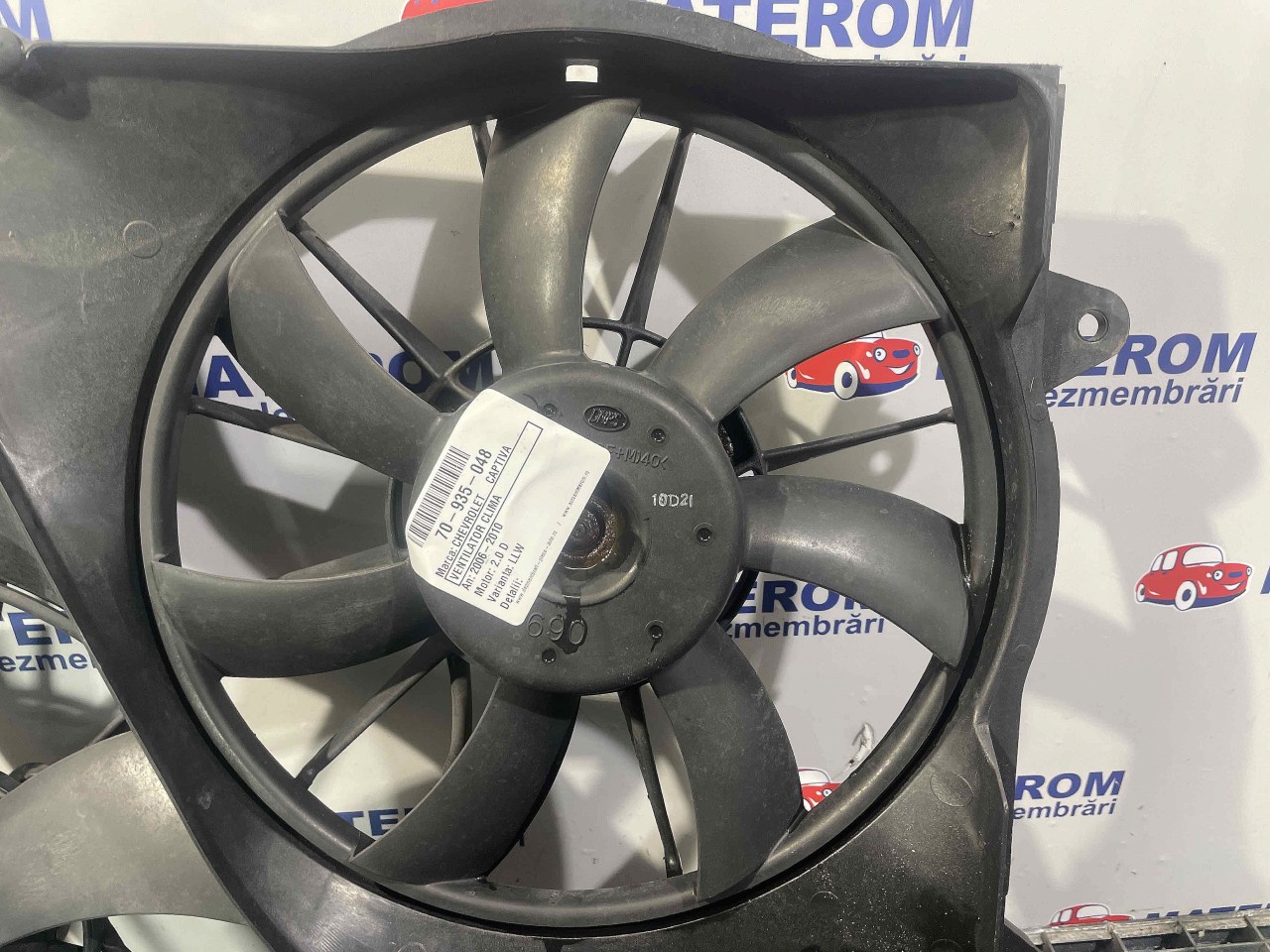 VENTILATOR CLIMA CHEVROLET CAPTIVA CAPTIVA 2.0 D - (2006 2010)