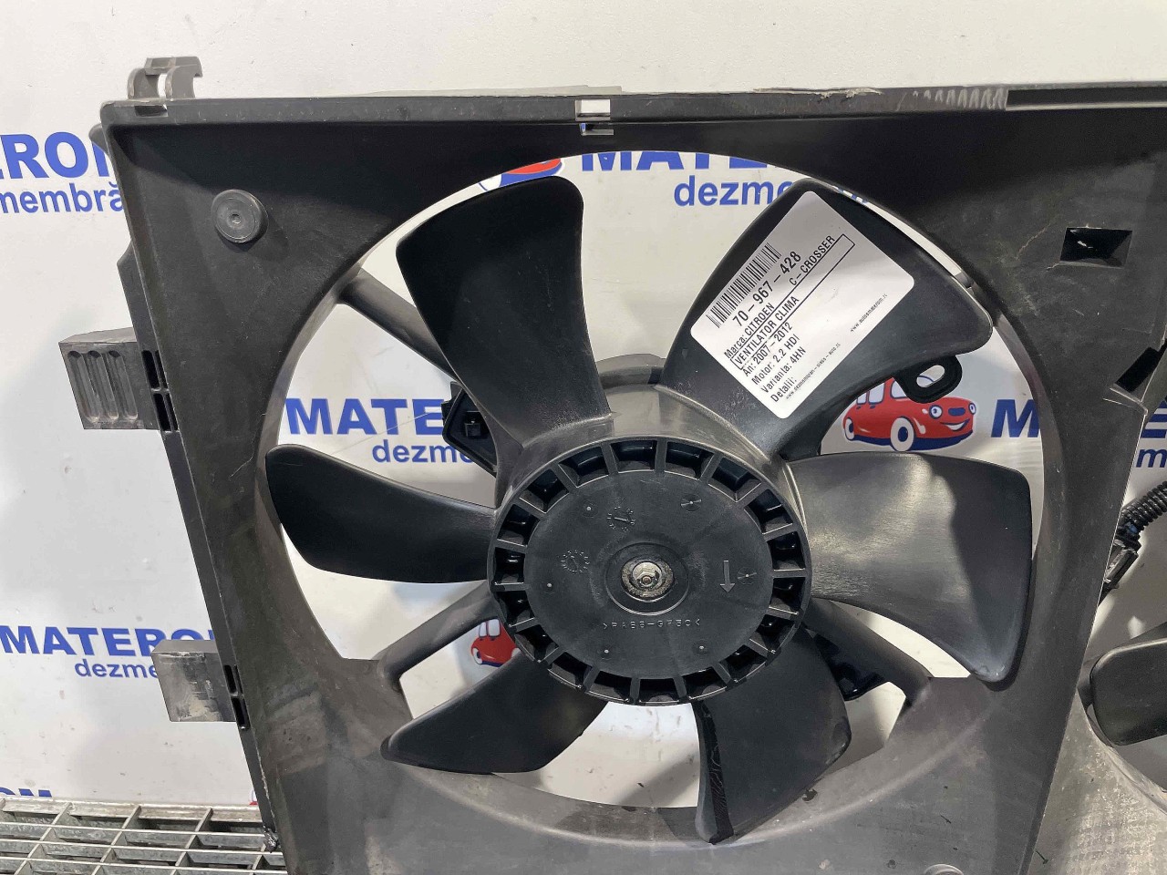 VENTILATOR CLIMA CITROEN C-CROSSER C-CROSSER 2.2 HDI - (2007 2012)