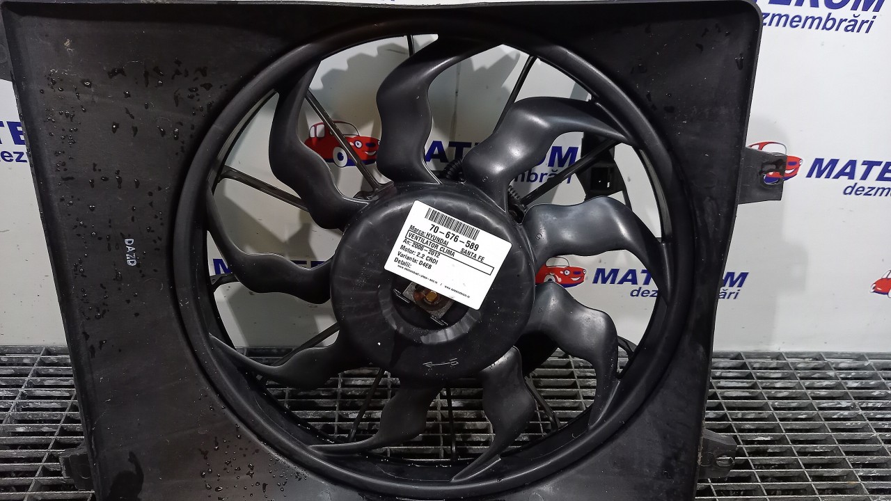 VENTILATOR CLIMA HYUNDAI SANTA FE 2.2 CRDI - (2006 2012)
