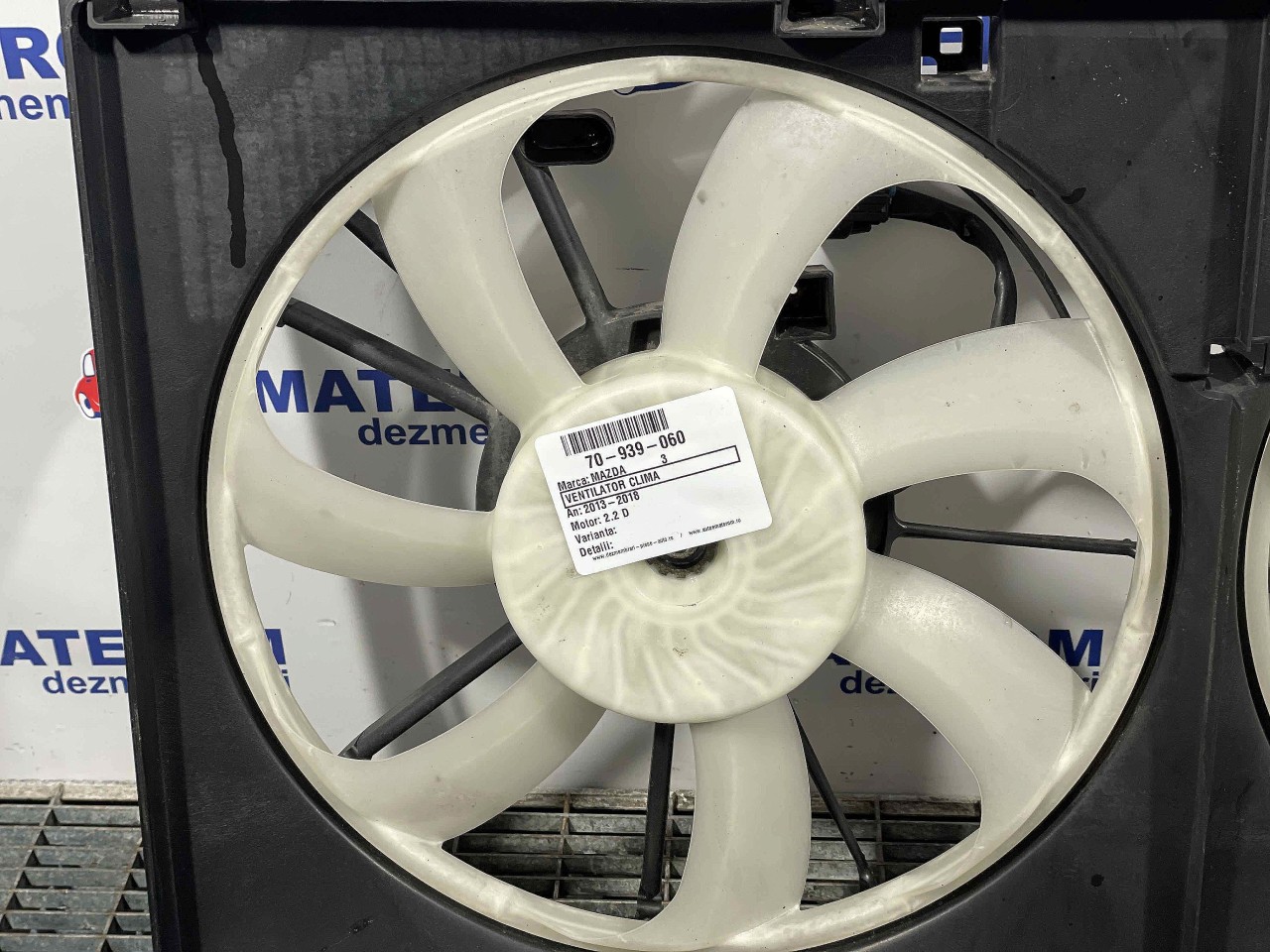 VENTILATOR CLIMA MAZDA 3 2.2 D - (2013 2018)