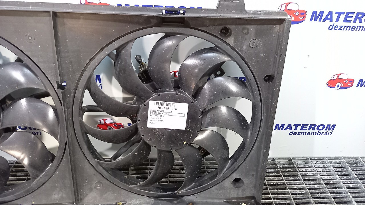 VENTILATOR CLIMA MAZDA 6 2.2 D - (2010 2012)