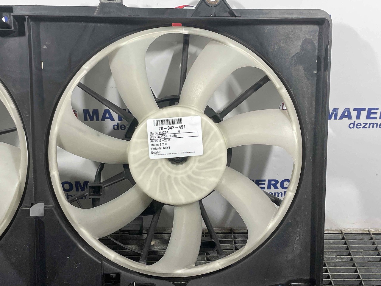 VENTILATOR CLIMA MAZDA 6 2.2 D - (2012 2016)